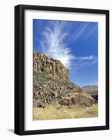 Horsethief Butte, Washington, USA-Janis Miglavs-Framed Photographic Print