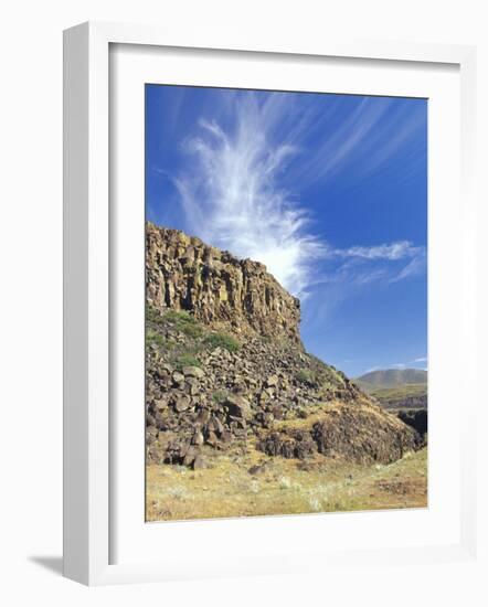 Horsethief Butte, Washington, USA-Janis Miglavs-Framed Photographic Print