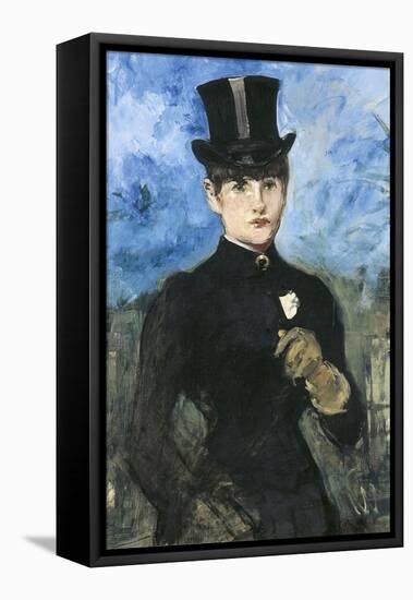 Horsewoman, Fullface-Edouard Manet-Framed Premier Image Canvas