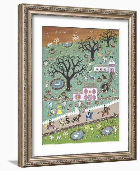 Horsey Set-David Sheskin-Framed Giclee Print