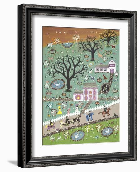 Horsey Set-David Sheskin-Framed Giclee Print