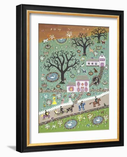 Horsey Set-David Sheskin-Framed Giclee Print