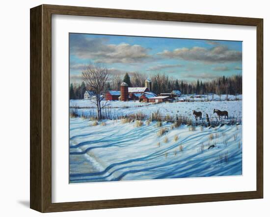 Horsing Around-Bruce Dumas-Framed Giclee Print