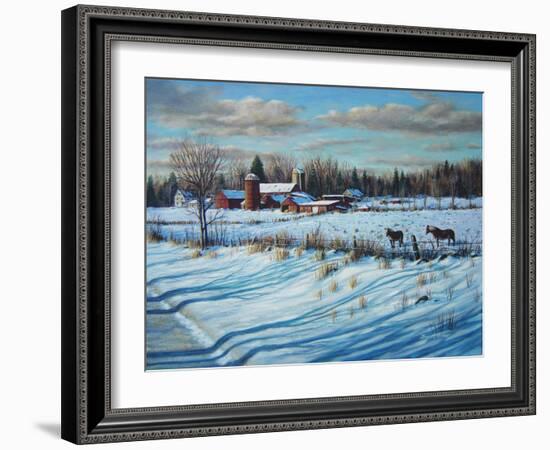 Horsing Around-Bruce Dumas-Framed Giclee Print