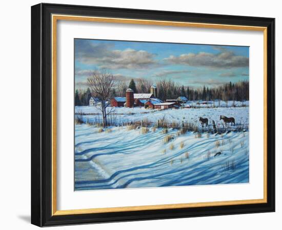 Horsing Around-Bruce Dumas-Framed Giclee Print