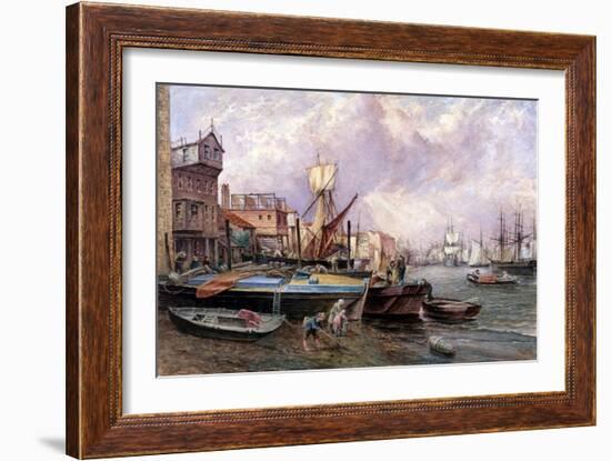 Horsleydown, Bermondsey, London, C1850-JJ Crew-Framed Giclee Print