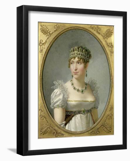 Hortense De Beauharnais (1783-1837)-Jean-Baptiste Regnault-Framed Giclee Print