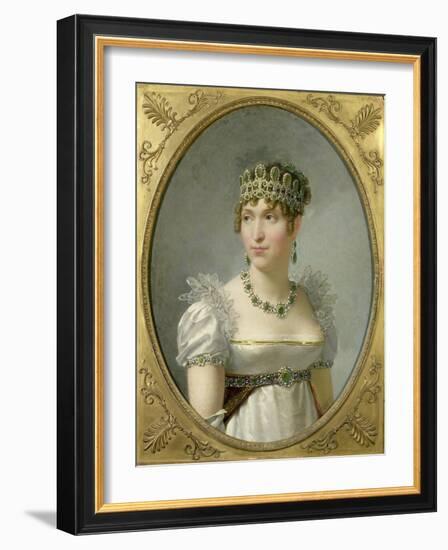 Hortense De Beauharnais (1783-1837)-Jean-Baptiste Regnault-Framed Giclee Print