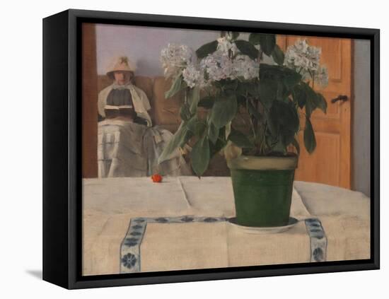 Hortensia, 1884-Fernand Khnopff-Framed Premier Image Canvas