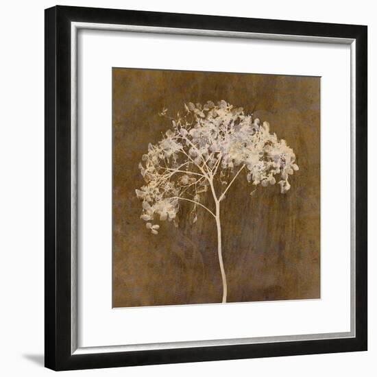 Hortensia Silhouette Bronze-Cora Niele-Framed Photographic Print