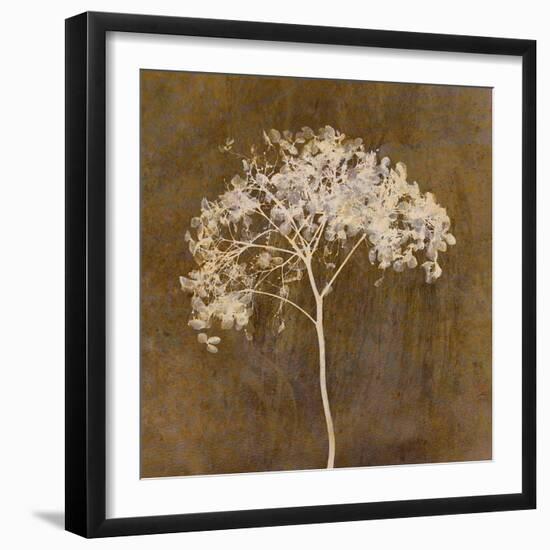 Hortensia Silhouette Bronze-Cora Niele-Framed Photographic Print