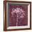 Hortensia Silhouette Wine Red-Cora Niele-Framed Photographic Print