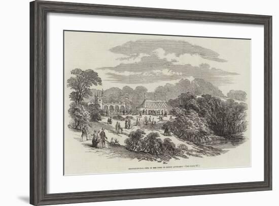 Horticultural Fete in the Park of Bishop Auckland-null-Framed Giclee Print