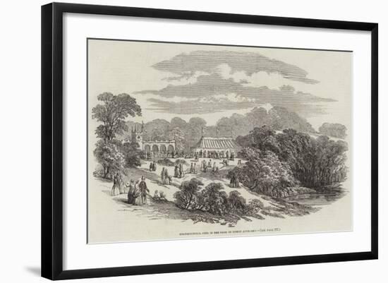 Horticultural Fete in the Park of Bishop Auckland-null-Framed Giclee Print