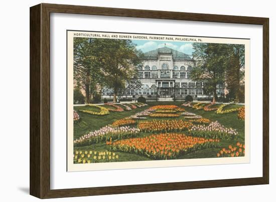 Horticultural Hall, Philadelphia, Pennsylvania-null-Framed Art Print