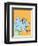 Horton Hears a Who (on orange)-Theodor (Dr. Seuss) Geisel-Framed Art Print