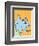 Horton Hears a Who (on orange)-Theodor (Dr. Seuss) Geisel-Framed Art Print