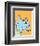 Horton Hears a Who (on orange)-Theodor (Dr. Seuss) Geisel-Framed Art Print