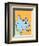 Horton Hears a Who (on orange)-Theodor (Dr. Seuss) Geisel-Framed Art Print