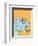 Horton Hears a Who (on orange)-Theodor (Dr. Seuss) Geisel-Framed Art Print