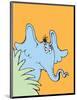 Horton Hears a Who (on orange)-Theodor (Dr. Seuss) Geisel-Mounted Art Print