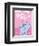 Horton Hears a Who (on pink)-Theodor (Dr. Seuss) Geisel-Framed Art Print