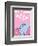 Horton Hears a Who (on pink)-Theodor (Dr. Seuss) Geisel-Framed Art Print