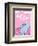 Horton Hears a Who (on pink)-Theodor (Dr. Seuss) Geisel-Framed Art Print