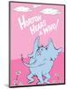 Horton Hears a Who (on pink)-Theodor (Dr. Seuss) Geisel-Mounted Art Print