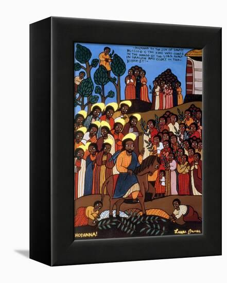 Hosanna, 1995-Laura James-Framed Premier Image Canvas