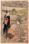 Japanese woman of 18th-Hosoda Eishi-Giclee Print