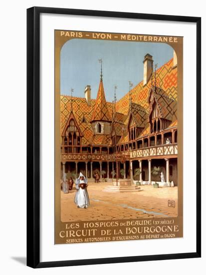 Hospices-Alo (Charles-Jean Hallo)-Framed Art Print