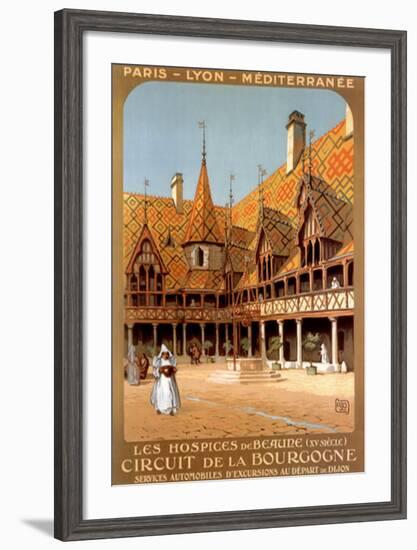 Hospices-Alo (Charles-Jean Hallo)-Framed Art Print