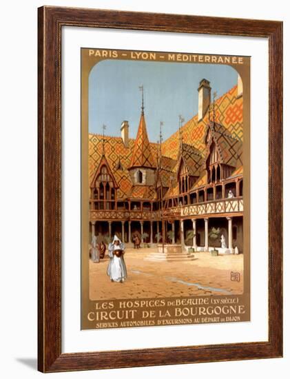 Hospices-Alo (Charles-Jean Hallo)-Framed Art Print