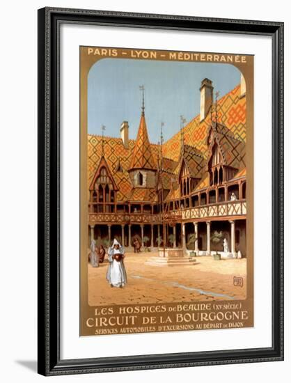 Hospices-Alo (Charles-Jean Hallo)-Framed Art Print