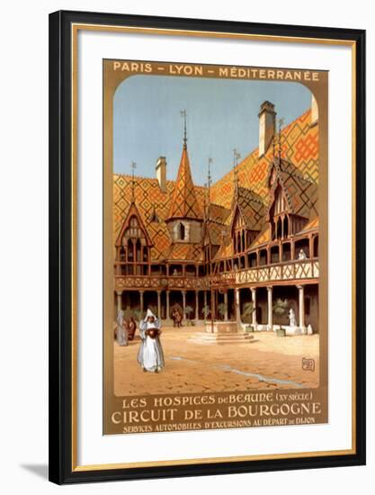 Hospices-Alo (Charles-Jean Hallo)-Framed Art Print