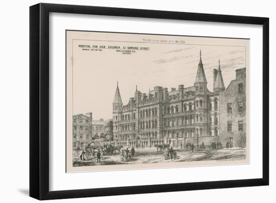 Hospital for Sick Children, Great Ormond Street-null-Framed Giclee Print