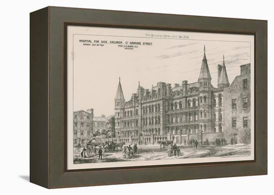 Hospital for Sick Children, Great Ormond Street-null-Framed Premier Image Canvas