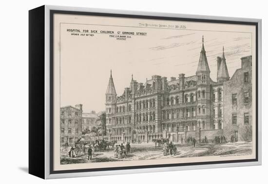 Hospital for Sick Children, Great Ormond Street-null-Framed Premier Image Canvas