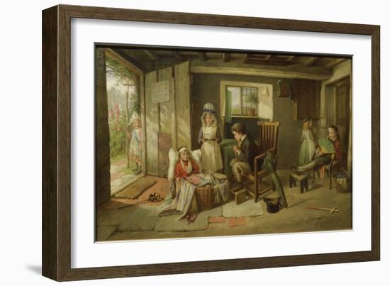 Hospital for Wounded Soldiers, 1886-Charles Hunt-Framed Giclee Print