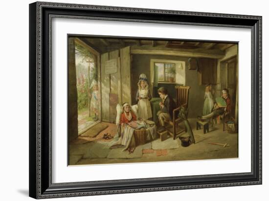 Hospital for Wounded Soldiers, 1886-Charles Hunt-Framed Giclee Print