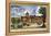 Hospital Gate, Nuremberg, Germany, 17th or 18th Century-John Adam-Framed Premier Image Canvas