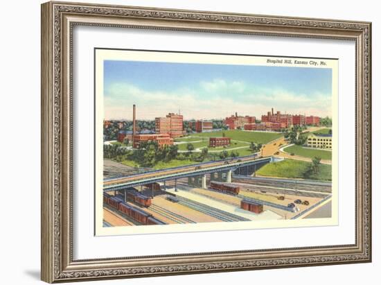 Hospital Hill, Kansas City, Missouri-null-Framed Premium Giclee Print