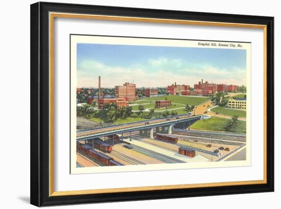 Hospital Hill, Kansas City, Missouri-null-Framed Premium Giclee Print