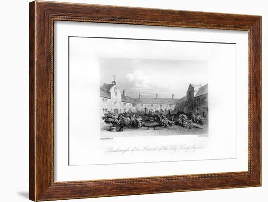 Hospital of the Holy Trinity, Croydon, 1840-MJ Starling-Framed Giclee Print