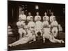 Hospital Orderlies of the 1st Royal Munster Fusiliers, Rangoon, Burma, 1913-null-Mounted Photographic Print