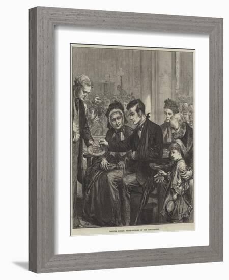 Hospital Sunday, Thank-Offering of the Convalescent-Arthur Hopkins-Framed Giclee Print