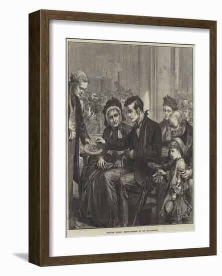 Hospital Sunday, Thank-Offering of the Convalescent-Arthur Hopkins-Framed Giclee Print