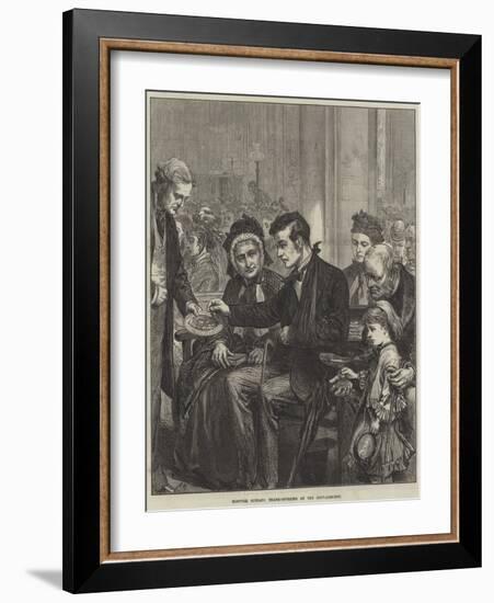 Hospital Sunday, Thank-Offering of the Convalescent-Arthur Hopkins-Framed Giclee Print