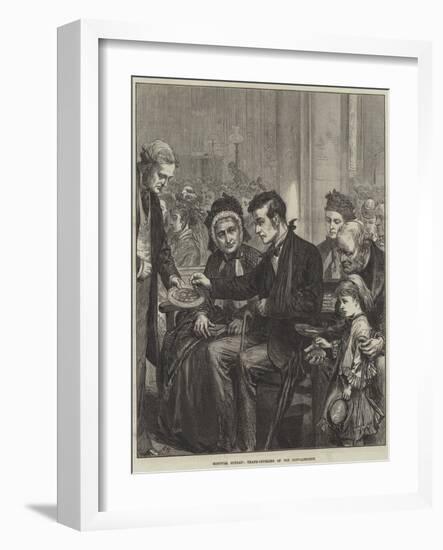 Hospital Sunday, Thank-Offering of the Convalescent-Arthur Hopkins-Framed Giclee Print